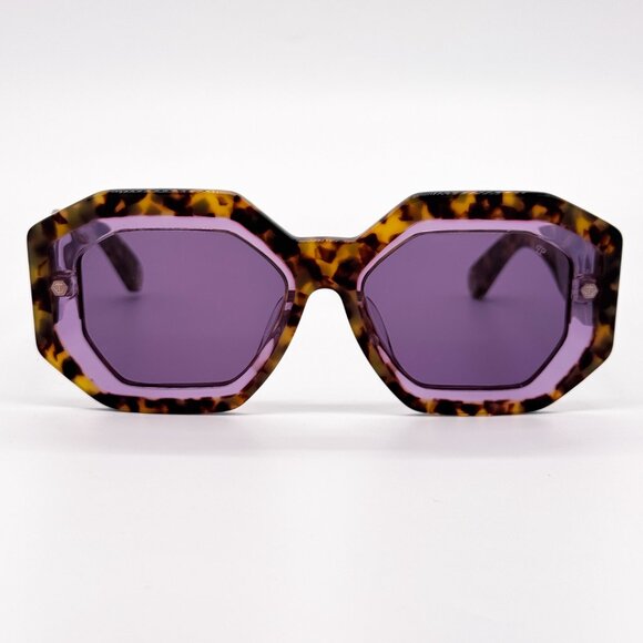 NEW PHILIPP PLEIN SUPREME SPP098M 0778 HAVANA WOMEN SUNGLASSES main image 4